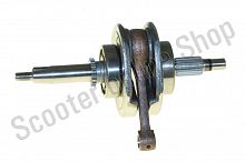 Коленвал в сборе YX150 (W150-2, WD150 эл.стартер) SM-PARTS 