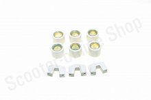 Ролики вариатора + слайдеры 15х12 6г 2T Jog ТММР