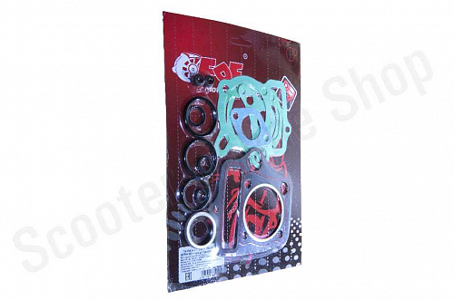 Прокладки ЦПГ  152FMH  100cc  d-50  комплект фото фотография изображение картинка