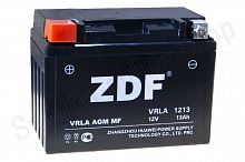 Аккумулятор  1213  YTZ14S  12В 13ач  ZDF VRLA  150х110х85  (прямая)