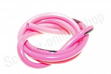 Бензошланг 4*8  розовый 1м