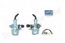 Карбюратор  PZ22  Delta, ATV, TTR 110/125  d22  подсос ручной справа  "Lipai"