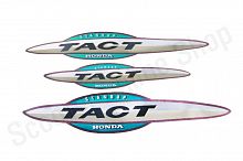 Наклейки Tact standup  0905A зеленый 180х45 3шт