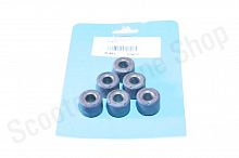 Ролики вариатора   Jog  15х12   8,5г  (черные)  "RAINBOW"