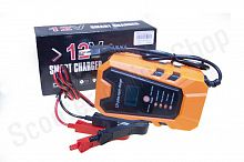 Зарядное устройство для АКБ   12V 6А/ч   (с ж/к дисплеем) "GOLD"
