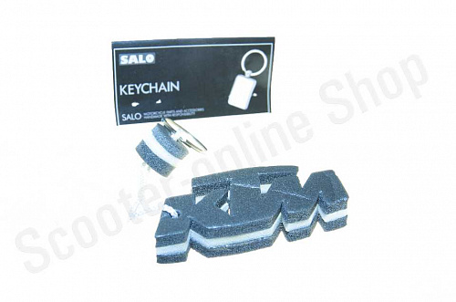 Брелок  KTM  "SALO"  (каучук, белый) фото фотография изображение картинка