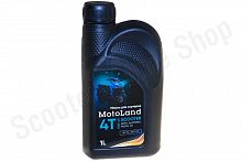 Масло моторное для скутеров Motoland Scooter 4T 10w40 SL 1л