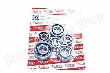 Подшпиники двигателя 139QMB  X-tech комплект 