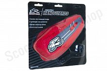 Защита рук двухкомпонентная + крепеж на руль RENTHAL HG-100 красная