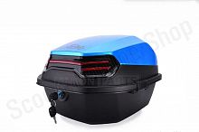 Кофр  48L  39х39х29см  #ROBIK  "LIPAI"  (светло-синий глянцевый)