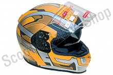 Шлем (интеграл) MI 167 RoboMech Orange (Размер M) MICHIRU