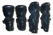 Наколенники + налокотники Pro-Biker HXP-06C Black комплект