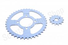 Звезда ведущая  + ведомая 420*41 Delta Alpha 