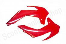Пластик боковой передний (пара) Progasi SUPER MAX 250/300/300 PRO красный Voron Moto