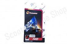Лампа фары P15D-25-1 12V 18/18W   синяя 