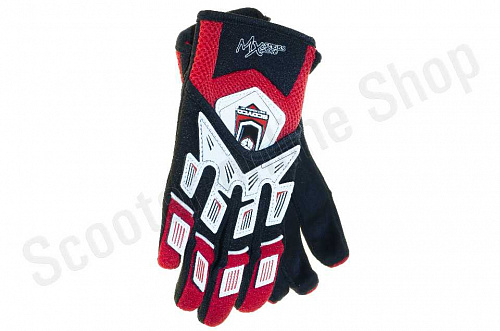 Мотоперчатки перчатки мото Перчатки Scoyco MX36 красные М фото фотография 