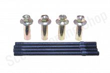 Шпильки цилиндра  CG125/150  L-130 "LIPAI" комплект 4шт