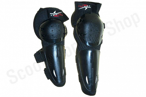 Наколенники защита коленей Наколенники + налокотники Pro-Biker HXP-02C Black комплект фото фотография 