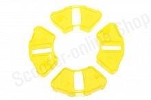 Резинки демпферные силикон  Alpha  Delta  "ZUNA"  комплект