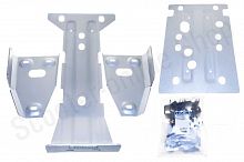 Защита днища ATV150 аллюм. 3 части  4мм.