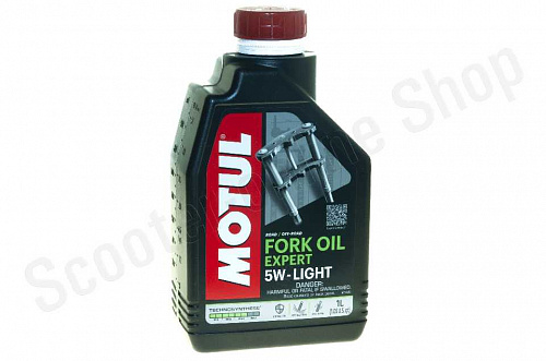 Масло в вилку Motul FORK OIL EXP L 5W 1L фото фотография изображение картинка