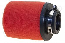 Фильтр низкого сопротивления #5 d-32мм поролон черн./красный