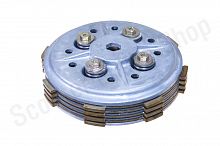 Диски сцепления YBR125  (металл+феродо) 