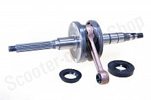 Коленвал  Bws 50, Gear  D-69мм  #PRO  "LIPAI"