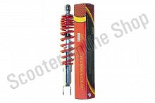 Амортизатор   GY6, DIO ZX, LEAD   320мм, регулируемый   (красный)  NDT
