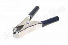 Зажим ""крокодил""  75 мм (черный)