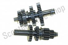 Коробка передач в сборе 153FMI 154FMI  d-12 широкие шестерни