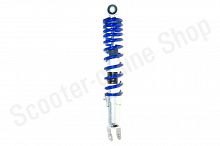 Амортизатор  задний GY6, Dio ZX  310мм регулируемый, синий металлик  "NDT"