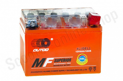 Аккумулятор 12В 4А-ч GEL 113*70*85 Outdo фото фотография изображение картинка Аккумулятор 12В 4А-ч GEL 113*70*85 Outdo фото фотография изображение картинка