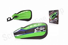 Защита рук мото #R зеленые "CHENGYE"
