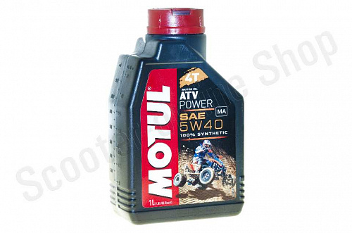 Масло моторное Motul ATV Power 4T 5W40 1л фото фотография изображение картинка