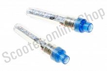 Колпачок на ниппель колеса (пара) светящийся   "GJCT"   (6 диодов)