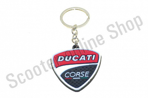 Брелок резиновый   "DUCATI CORSE"   (#KML) фото фотография изображение картинка