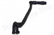 Рычаг икстартера  TTR125 черный с двумя резинками