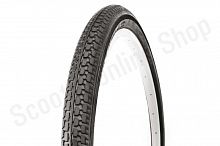 Покрышка для детских колясок 14x3/8x1-5/8 (44-288) S-141  БЕЛЫЙ БОРТ (WHITE WALL) DELI
