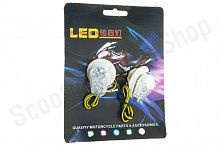 Поворотники на пластик LED Yamaha прозрачное стекло комплект
