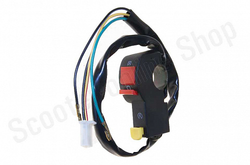 Блок кнопок руля  TTR 125, ATV  старт-стоп фото фотография изображение картинка