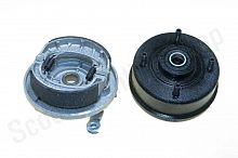Барабан тормозной  в сборе левый ATV150/250  d-110  4х89 ось-17   "FLD" 
