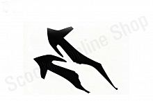 Пластик боковой передний (пара) KTM 2019-2023 (черный)Voron Moto