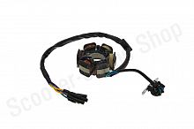 Статор генератора YX150  WD150  эл. стартер  SM-PARTS