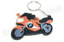 Брелок резиновый   байк   "BMW"   (желтый)   (#YSK022)