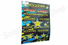 Наклейки 30х45см "ROCKSTAR"