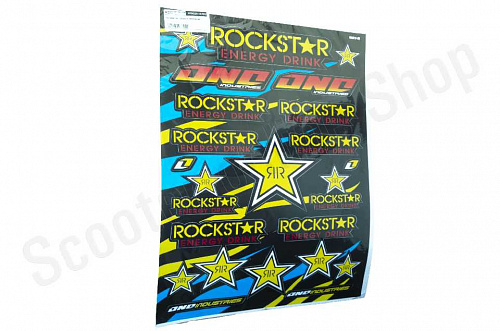 Наклейки 30х45см "ROCKSTAR" фото фотография изображение картинка