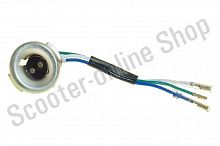 Патрон фары   BA20D   (mod:2)   FLASH-249