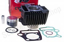 Цилиндро-поршневая группа 4Т 152FMH 153FMI Delta, Alpha 110-125сс d-52,4 (поршень с тефлоновым покр)