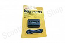 Счётчик моточасов (моточасы) Hourmeter (Чёрный)